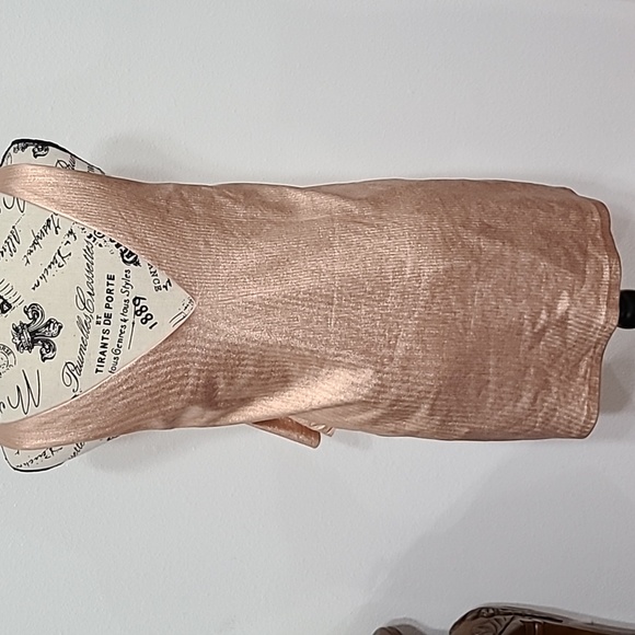 ZARA TRAFALUC COLLECTION GOLDROSE DRESS SIZE XS. - Picture 6 of 11